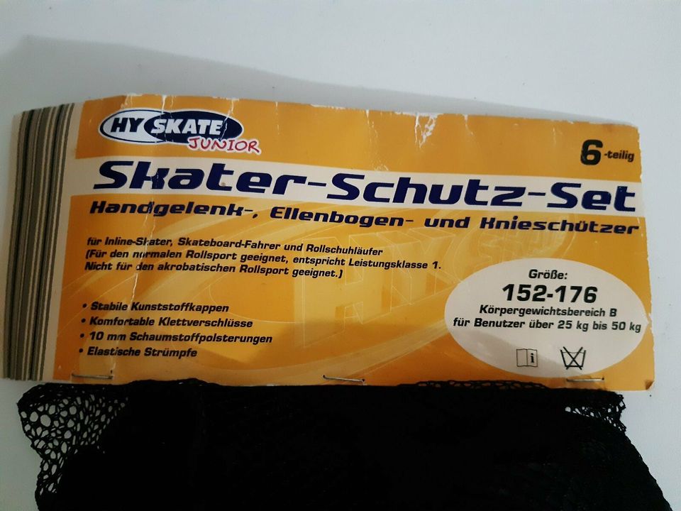 HYSkate Skater Schutz Set 6 Teilig Größe 152-176 25-50KG in Bergheim