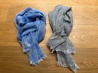 2 Codello Schals /Tücher Leinen blau und grau, unisex Nordrhein-Westfalen - Ratingen Vorschau