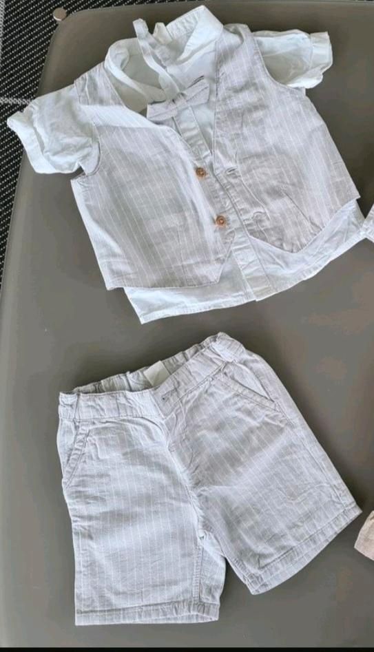 Sommerset/Anzugset/Hemd/Shorts Kinderkleidung in Kommen