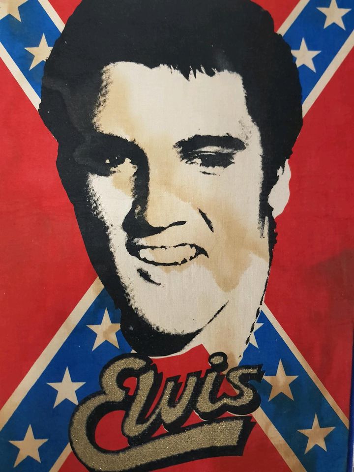 Elvis Presley Stoff Poster in Hamburg