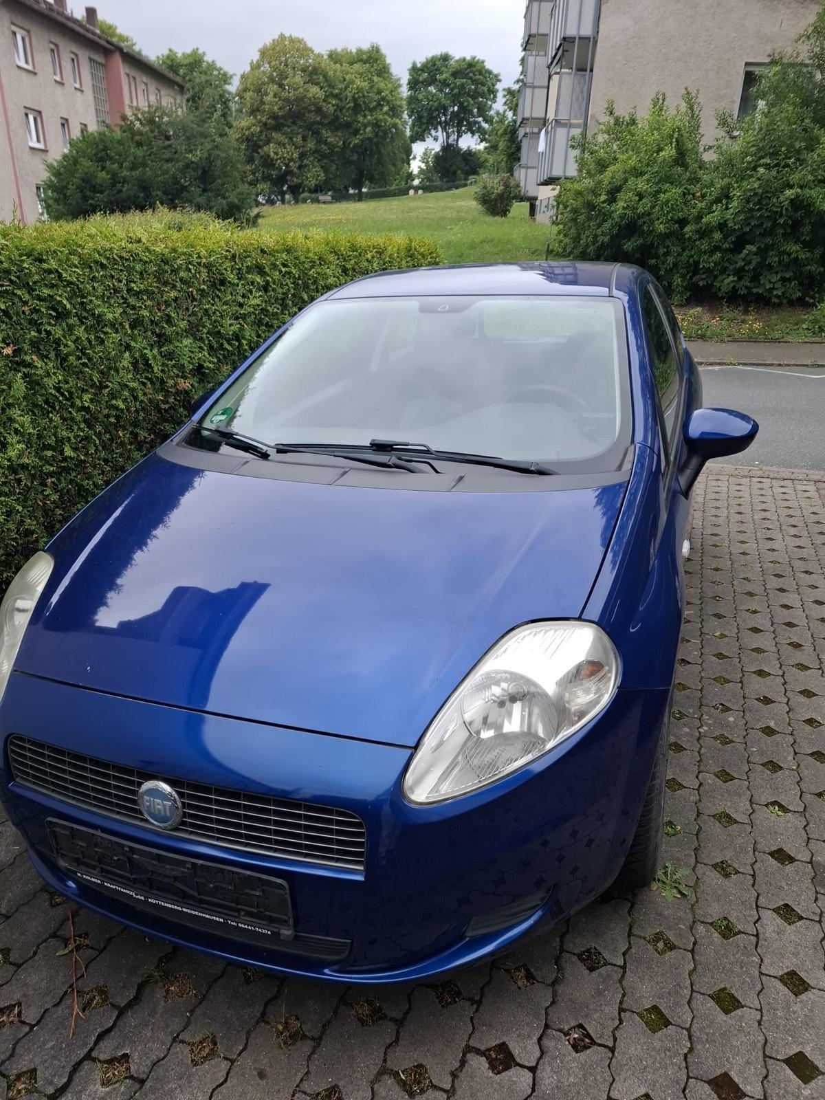 Abbildung des Autos Fiat Punto 1.4 neuen Tüv…