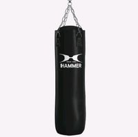 HAMMER Boxsack Premium BlackKick 120 cm Qualitäts-Kunstleder 34kg West - Griesheim Vorschau