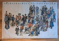 Plakat VOLKSTRACHTEN IN ÖSTERREICH  um 1950 Tracht Mode Bayern - Lindau Vorschau