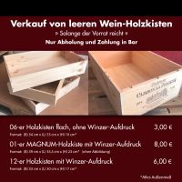 Holzkisten, Weinkisten Kisten Lindenthal - Köln Lövenich Vorschau