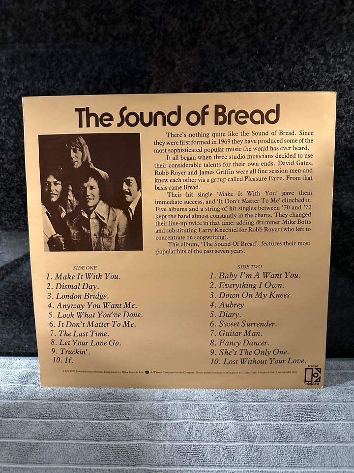 LP-Album - Bread - The Sound Of Bread - Their 20 Finest Songs in Meppen