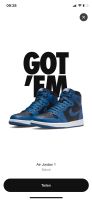 Nike Air Jordan 1 „Dark Marina Blue“ Thüringen - Suhl Vorschau