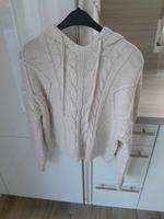 Cremefarbener Kapuzen-Pulli GLITZER Gr. S Saarland - Wadgassen Vorschau