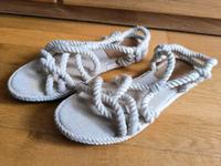 H&M Sandale Creme Gr.39 Bochum - Bochum-Ost Vorschau