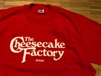 Vintage Promo Tshirt Cheesecake Factory Riyadh L 80 Single Stitch Pankow - Prenzlauer Berg Vorschau