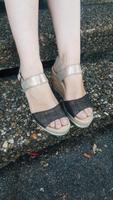 Gabor Schuhe Keilsandalen Bastabsatz Leder Größe 6 / 39 Nordrhein-Westfalen - Velbert Vorschau