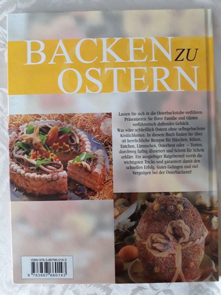 Buch Backbuch BACKEN ZU OSTERN Backen Kuchen Torten Osterbrot in Viersen