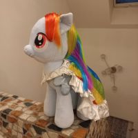 My Little Pony Build-A-Bear Rainbow Dash Plüschtier mit Zubehör Bayern - Pocking Vorschau