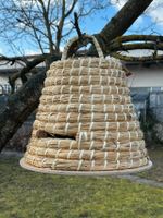 Bienenkorb mit Boden Hummelhaus aus Stroh und Holzrinde 34x35 cm Bayern - Holzheim a. Lech Vorschau