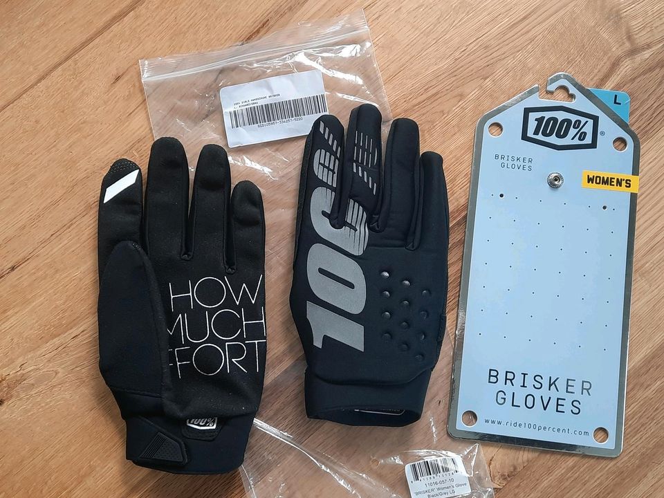 NEU OVP Motocross Handschuhe Damen 100% Brisker Gr. L in Wildeshausen