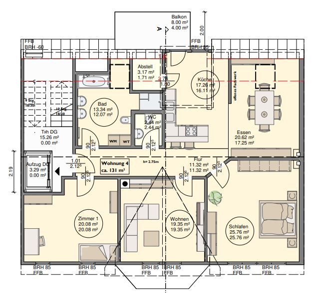 *4-Zimmer DG-Wohnung mit Altbaucharme und Erstbezug nach Modernisierung in Arnstadt zu VERKAUFEN* in Arnstadt