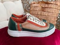 Marcel Ostertag x Tamaris Sneaker metallic 41 Schuhe Leder Düsseldorf - Bilk Vorschau
