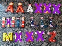 Buchstaben, Holz, Clowns, Kinderzimmer, A, I, L, M, Z Bayern - Zandt Vorschau