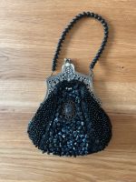 Handytasche, kleine Handtasche, Perlen, schwarz, Vintage, Gothic Baden-Württemberg - Ettenheim Vorschau