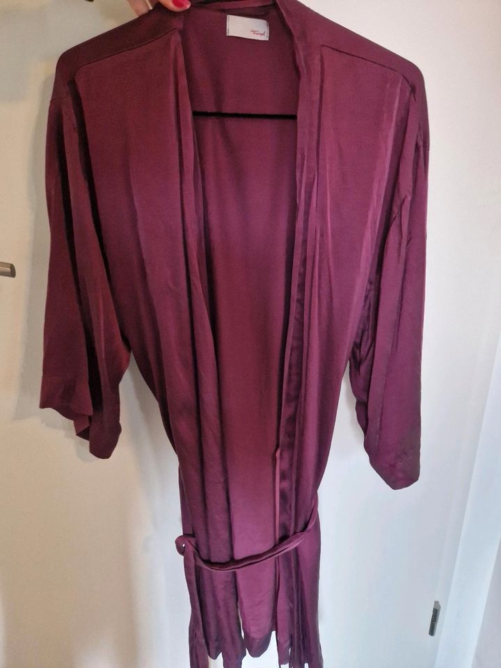 Seiden Kimono Nachtkleid Bademantel Triumph S M L XL XXL in Albersdorf