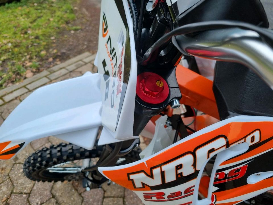 Cross NRG50 GTS XL Dirtbike 50cc 14/12 Zoll pocketcross in Bad Breisig 