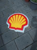 Shell Werbebanner Garage deko tankstelle leuchtreklame Nordrhein-Westfalen - Alsdorf Vorschau