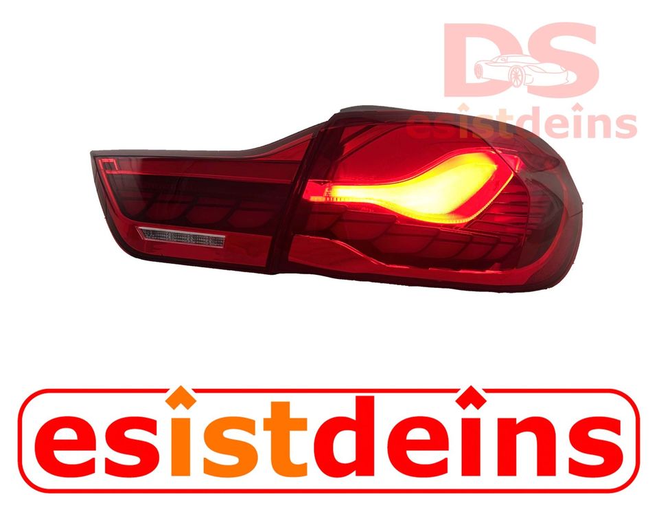 BMW 4er F32 F33 F36 M4 F82 LED Rückleuchten in Rot Bj. (13-21) in Quickborn