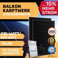 Balkonkraftwerk 910W 800W Photovoltaik Steckerfertig Solaranlage Sachsen-Anhalt - Huy Vorschau