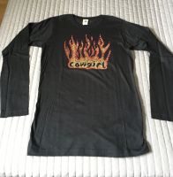 NEU - Langarm T-Shirt - Cowgirl Glam Strass Flames Gr. L Schwarz Nordrhein-Westfalen - Kaarst Vorschau