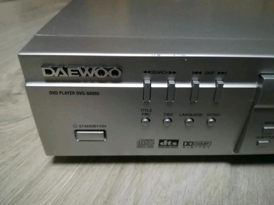 DAEWOO DVD-Player Typ DVG-6000D in Philippsthal (Werra)