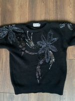 Damen schwarze Pullover mit Applikationen Schleswig-Holstein - Glinde Vorschau
