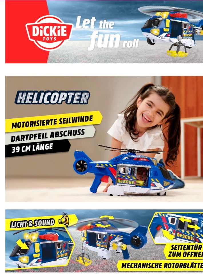 DICKIE Toys Helicopter in Leipzig