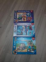 3 Puzzle 3 x 49 Teile Paw Patrol Frozen Thüringen - Jena Vorschau