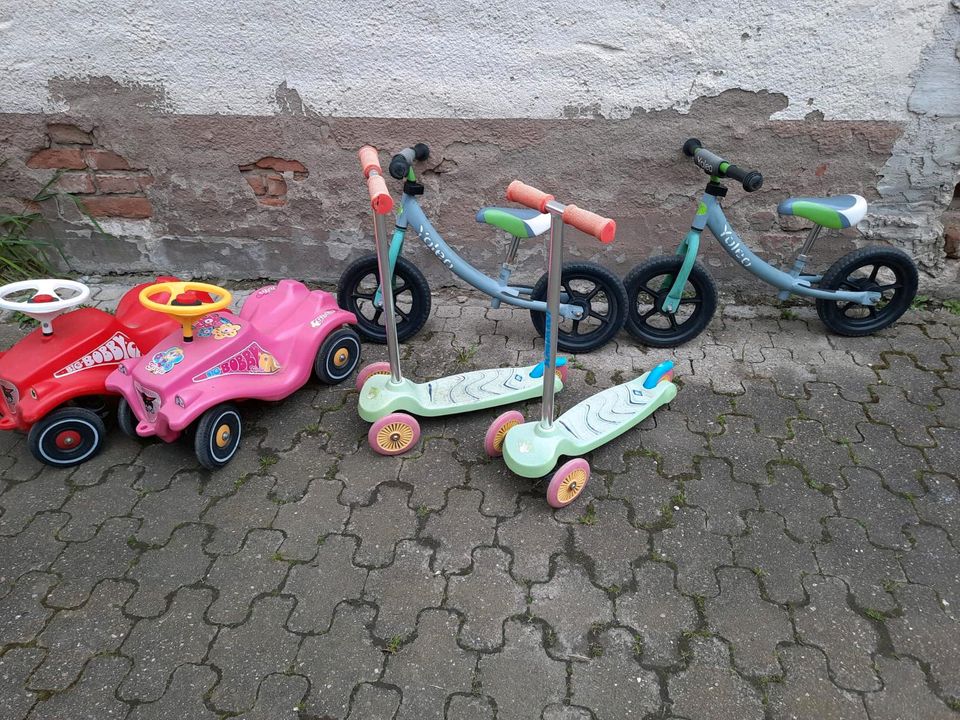 Fuhrpark für Kleinkinder in Schwanau