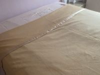 Decke Seide Gold gelb 200 cm x 230 cm Duisburg - Duisburg-Mitte Vorschau