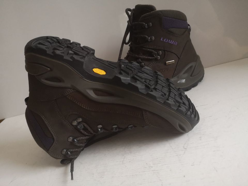 Damen Wander Schuhe Boots LOWA RENEGADE GTX Gr 41 braun Nubuk in Duisburg