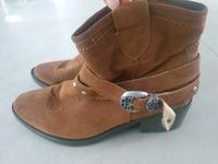 Damen Stiefeletten Western Stil Saarland - Völklingen Vorschau
