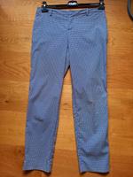 Schicke OUI Hose, Gr. 38, blau gemustert, absolut neuwertig Bayern - Fürstenfeldbruck Vorschau