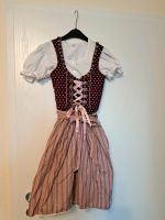 Nübler Kinderdirndl Kleid Nabilia Gr. 140 3teilig Set Weinrot Herzogtum Lauenburg - Schwarzenbek Vorschau