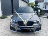 Hochzeit Autoschmuck Auto Deko Rosen creme beige Bayern - Burgebrach Vorschau