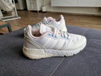 Neuwertige Adidas ZX Boost Sneaker Gr. 38 rosa lila weiß Nordrhein-Westfalen - Hückelhoven Vorschau