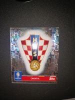 Topps Euro 2024 Sticker Kroatien Wappen Topps Foil Brandenburg - Erkner Vorschau