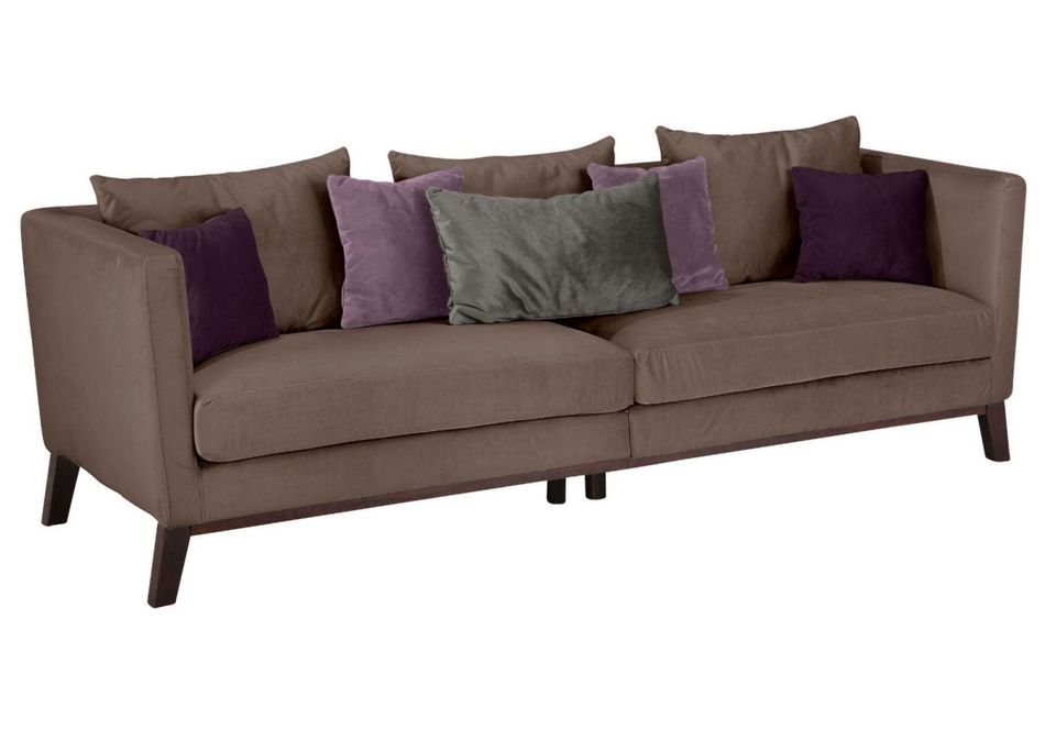 sofa Big-Sofa 250cm ✅  4sitzer ✅ Holzbeinen couch Samt Modern Neu in Hamburg