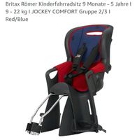 Britax Römer Kinderfahrradsitz 9 Monate - 5 Jahre I 9 - 22 kg I Sachsen-Anhalt - Dessau-Roßlau Vorschau