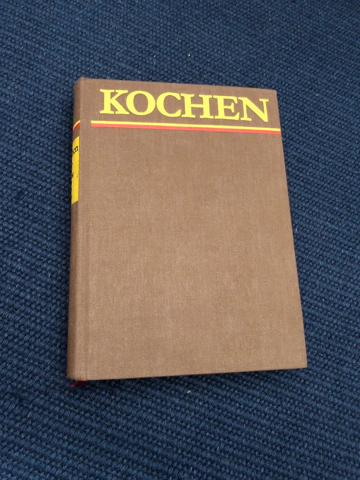 Buch „Kochen“ DDR, Rezepte, Verlag für die Frau, 1983 in Dresden