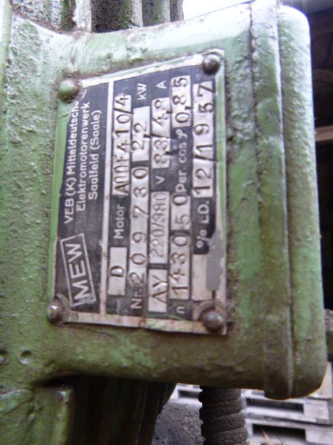 WMW Ständerbohrmaschine BS 25 Säulenbohrmaschine Bohrmaschine in Eberswalde