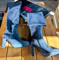 Buffalo Gr. 41 Overknee-Stiefel Anthrazit (Neu) Niedersachsen - Wietze Vorschau