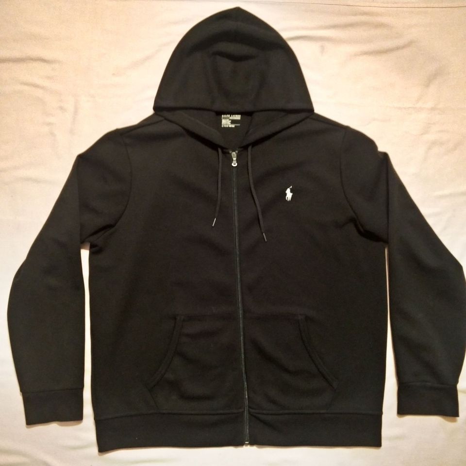 POLO RALPH LAUREN PERFORMANCE Sweatjacke Hoodie schwarz XL in Mainz