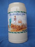 Bierkrug, Oktoberfest Krug, 1 Liter, Löwenbräu-Festzelt 1996 NEU Baden-Württemberg - Weinheim Vorschau