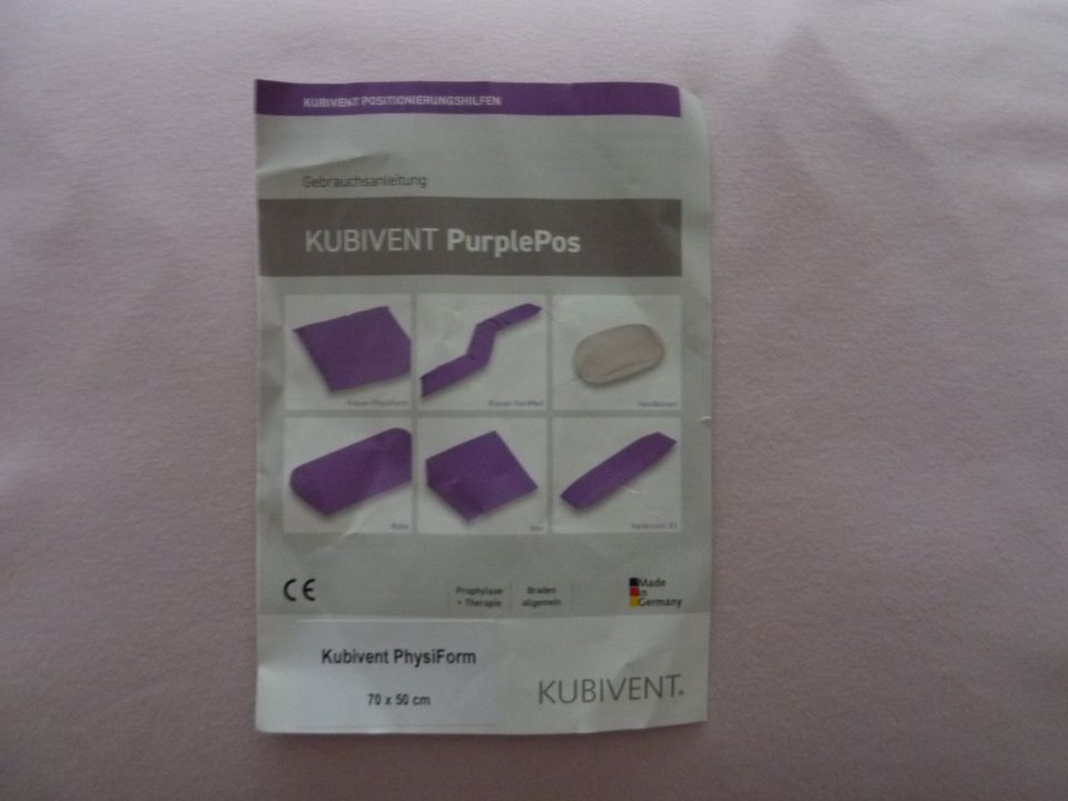 Kubivent PurplePos Positionierungskissen in Ahlen