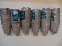90 Anzuchttöpfe, durchwurzelbar, 8x8,5cm Zellulose, ovp Nordrhein-Westfalen - Herne Vorschau